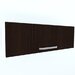 Armonia Suspendat orizontal  cu 1 usa cu maner front MDF Wenge